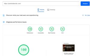 Excellent Speed Test